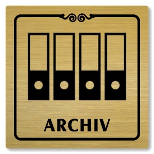 Archiv, 148x148mm, zlatá, Texas